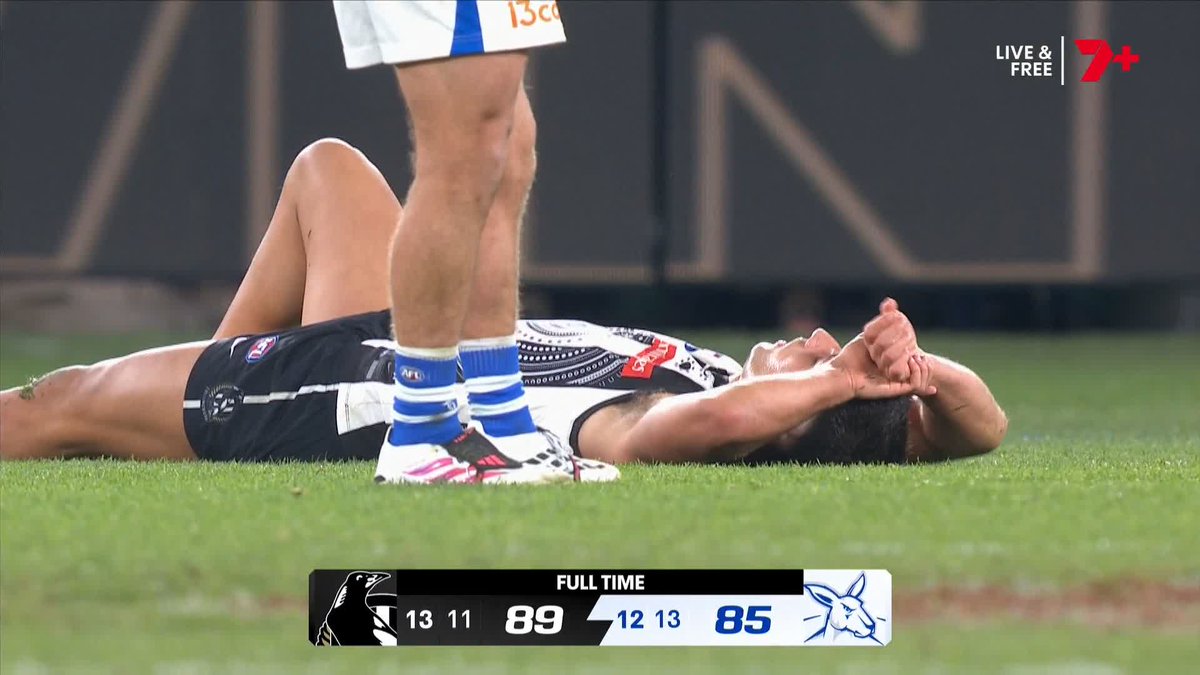 THE PIES WIN A FRIDAY NIGHT THRILLER 🤯 #AFLPiesNorth