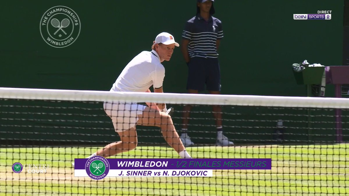 🏆🎾#Wimbledon La météo, un vrai sujet pour Jannik Sinner