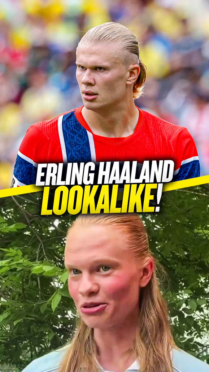🙏 "I hope he will contact me!" ❤️ "My boyfriend does think I look like him but he tells me I'm beautiful and he loves me!" Viral Erling Haaland lookalike Anastasia Kostromitina reveals what life is like resembling the #MCFC and Norway star! 👀