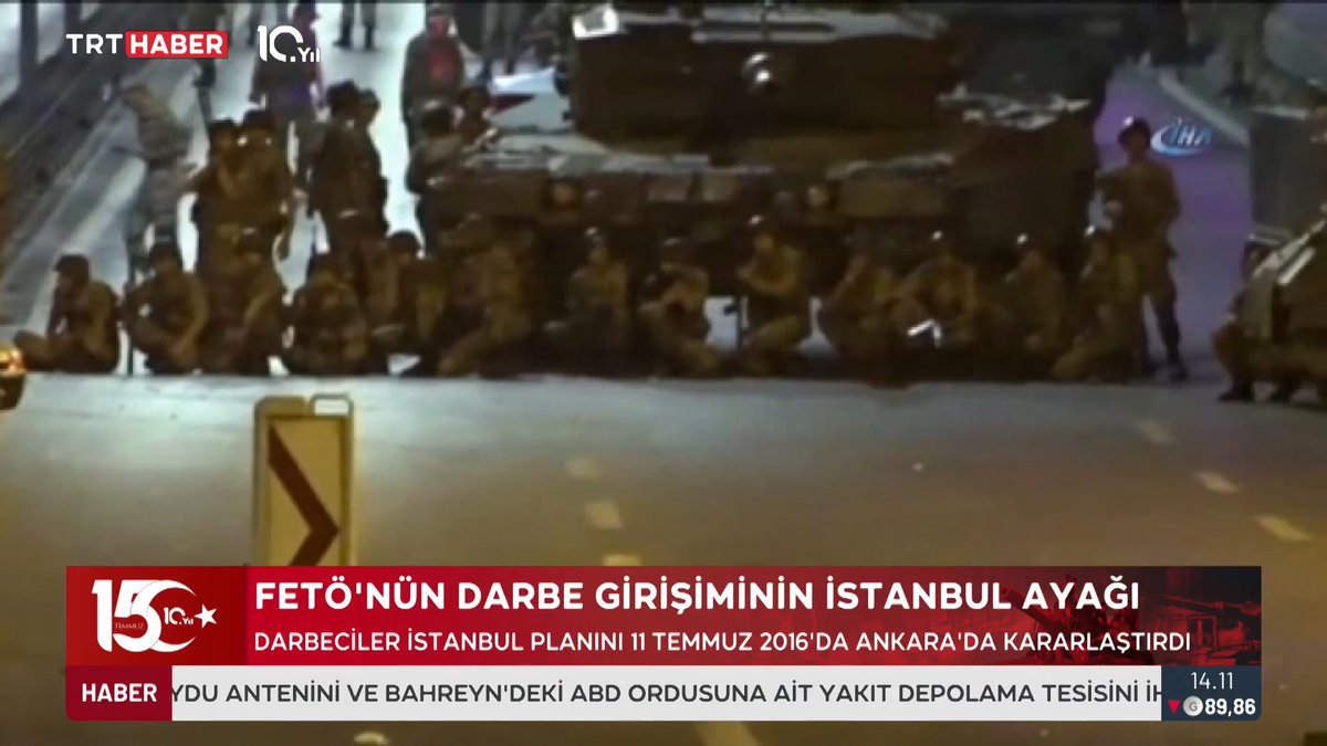 #15Temmuz hain darbe girişiminin İstanbul ayağına ilişkin detaylar, darbeci eski Kurmay Yarbay Murat Yanık'ın mahkeme ifadesiyle ortaya çıktı. Hedeflerin nasıl belirlendiği ve ateş talimatının nereden geldiği resmi kayıtlara geçti. İşte, FETÖ'nün İstanbul planı... #ZaferBizim
