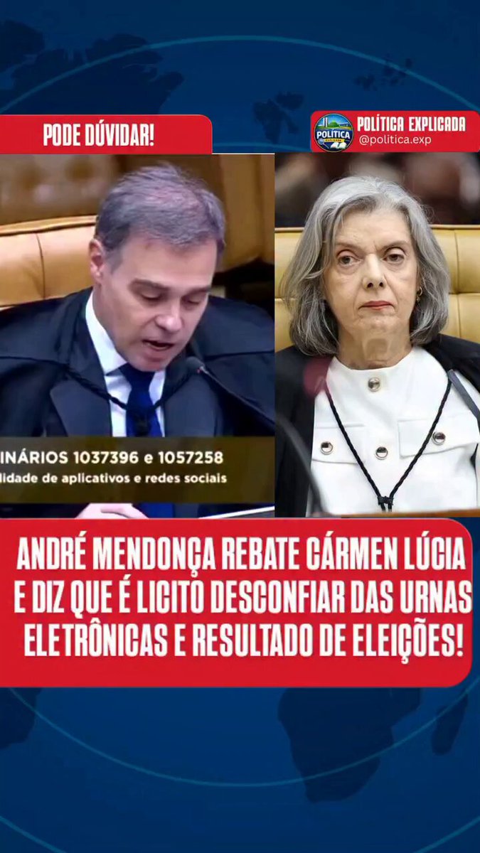 BOlsonaro foi CONDENADO a apenas por pedir mais uma camada de segurança nas urnas! O voto impresso é com contagem pública já tinha sido aprovado e o Barroso “NEGOCIOU” para enterrar a PEC! Soltem OS PRESOS POLÍTICOS!!