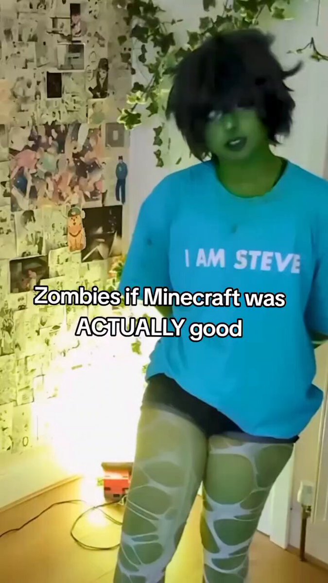 Guys we need femboy zombies in the next Minecraft movie..cast me NOWWW :3