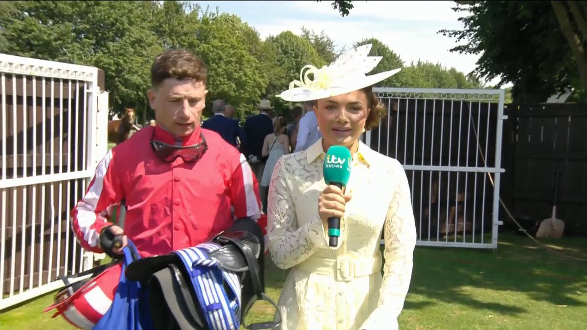 "She's a sprinter. I think six furlongs is perfect" ⚡️ Oisín Murphy reacts to his win on Senorita Bonita 🗣️