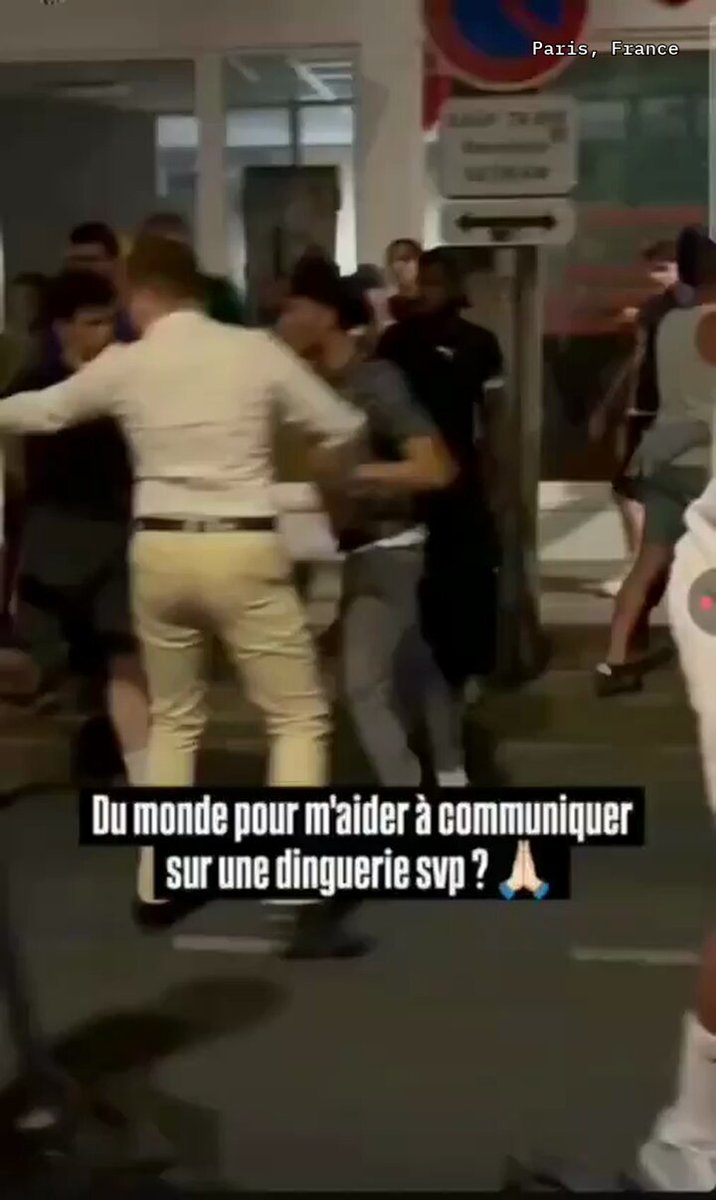 This is the reality in today's France: the French team wins a football match, and instead of respect or sportsmanship, the North African diaspora in Paris turns violent by hunting down French supporters just for waving the tricolor. It's not new.