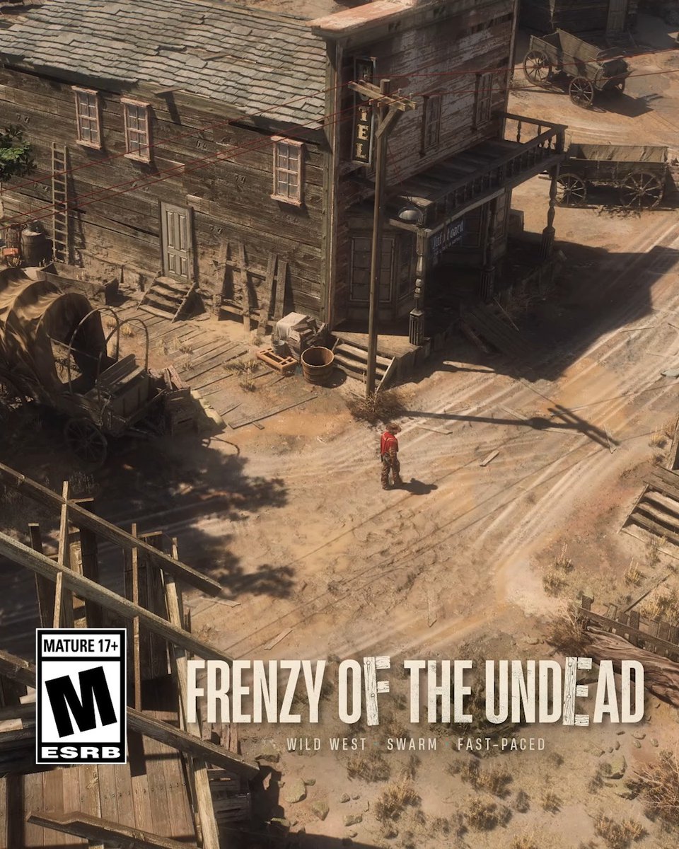 Call of Juarez meets the Horde as a dusty, inhospitable location plays host to a tense face-off against the undead. Try Frenzy of the Undead in Dying Light 2: Stay Human! 🤠