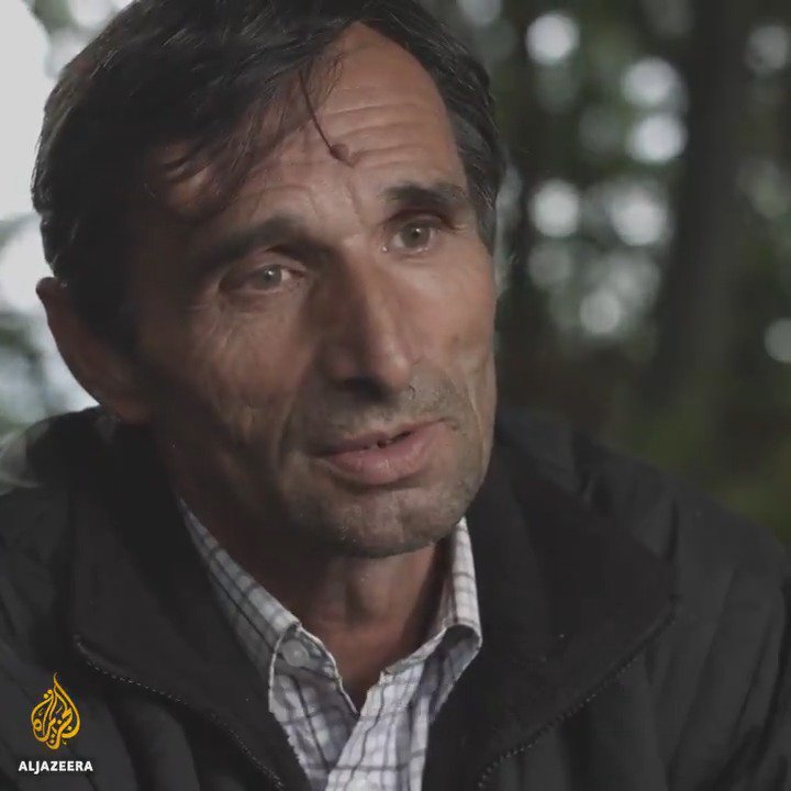 This man survived the #Srebrenica genocide. He had dedicated his life to searching for the bones of those who didn't.