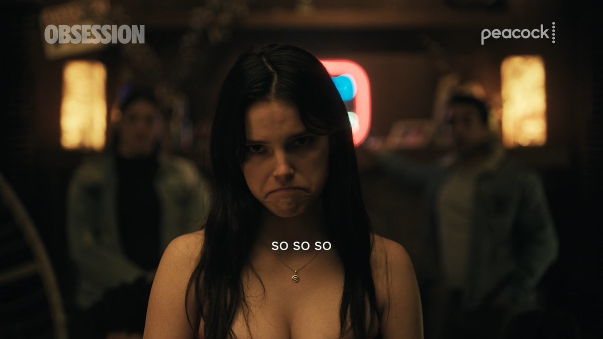 Aren't you so, so, so excited 🤭 #Obsession arrives July 17 on Peacock.