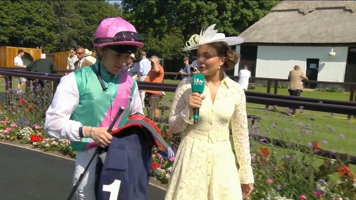 "She's just gone from strength to strength this year" 💪 Colin Keane is full of praise for Blue Bolt after winning at Newmarket 🗣️