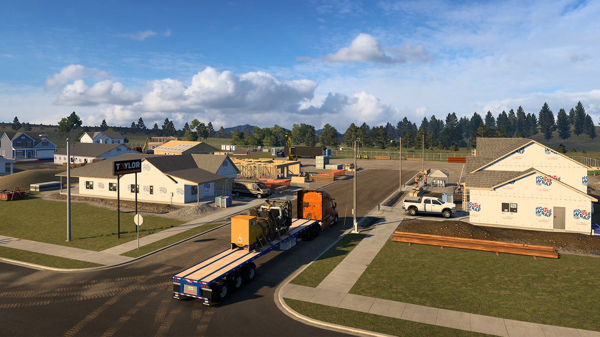 Get ready to explore South Dakota! 🛣️ Today, we're giving you a closer look at some of the unique custom depots and industries waiting for you in the upcoming South Dakota DLC for American Truck Simulator. See more at 👉