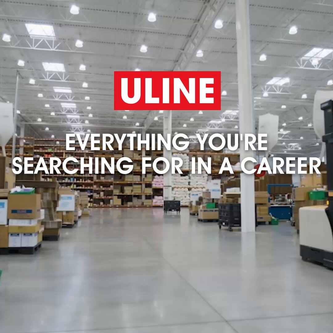 Join our winning team at Uline, where we offer full-time hours plus overtime opportunities.