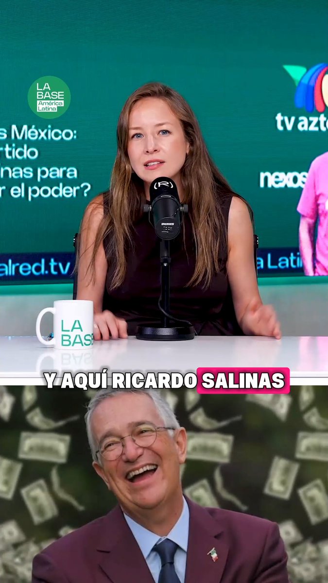 🇲🇽 De las cenizas de la Marea Rosa nació Somos México. Un partido que se presenta como "ciudadano", pero que reúne a empresarios, grandes medios de comunicación y viejas élites políticas. ❓¿Estamos viendo el nacimiento de una nueva fuerza política… o la plataforma para impulsar la candidatura presidencial de Ricardo Salinas Pliego? 🎙️ El análisis de Inna Afinogenova en La Base América Latina 📺 🎙