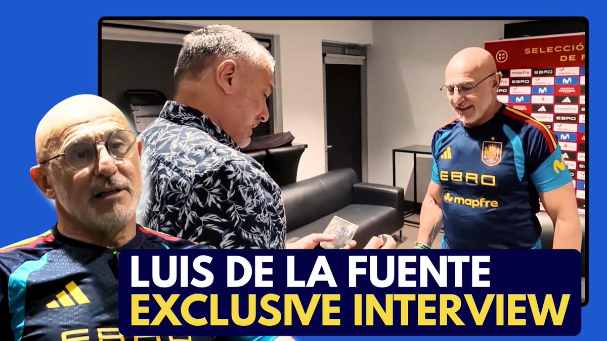 I sat down with Spain manager Luis de la Fuente to talk about Lamine Yamal, the enormous value of Oyarzabal, and Spain's run in this World Cup, ahead of the Quarters.