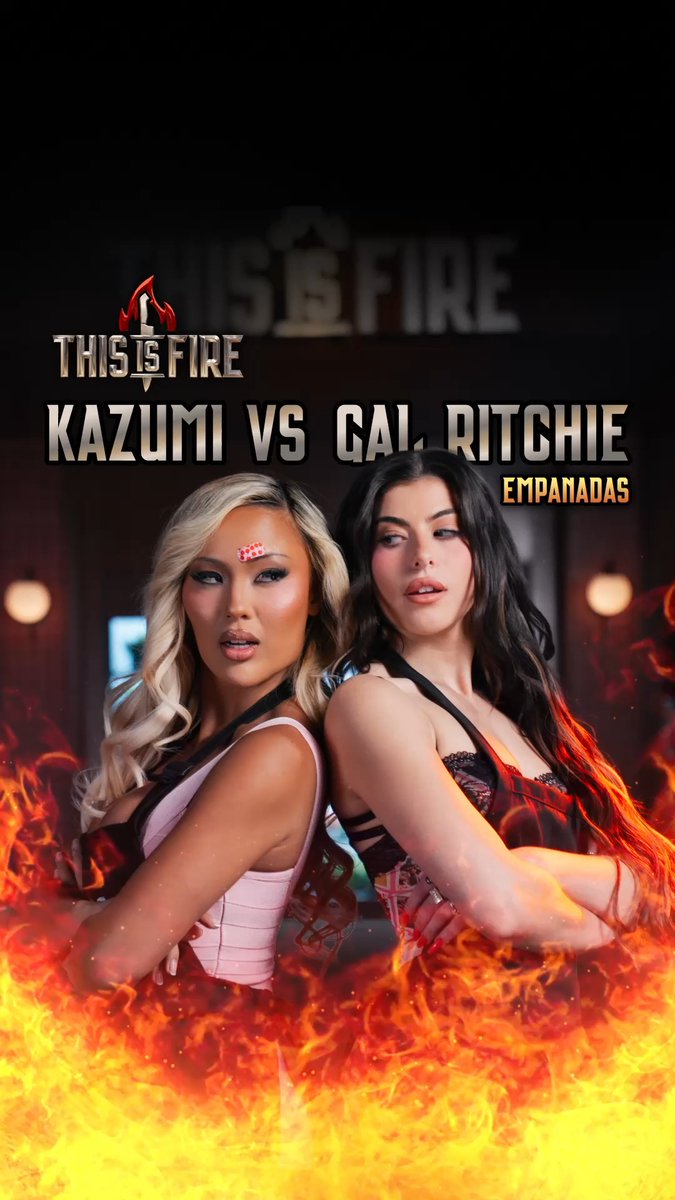 Who's packing flavor, and who's packing their bags? 🔥 It's Kazumi vs. Gal Ritchie on #ThisIsFire Season X. Watch FREE: