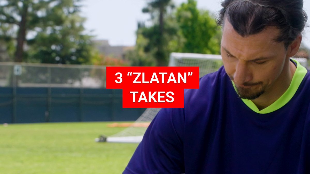 Plot twist: Zlatan Ibrahimović agreed with Zlatan.
