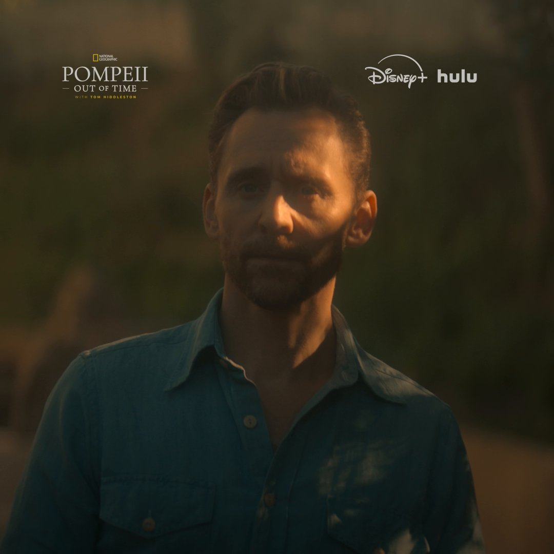 Before he was an actor, Tom Hiddleston was a student of Classics and ancient history—and long before that, he fell in love with Pompeii. Now, he finally has the chance to share that love with the world. #PompeiiOutOfTime with Tom Hiddleston premieres July 22 on National Geographic. Streaming on Disney+ and Hulu.