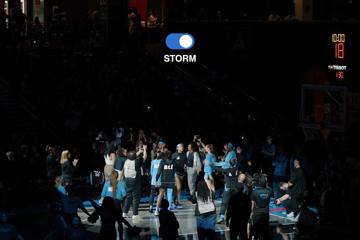 A little storm never stopped a good time 👏👏