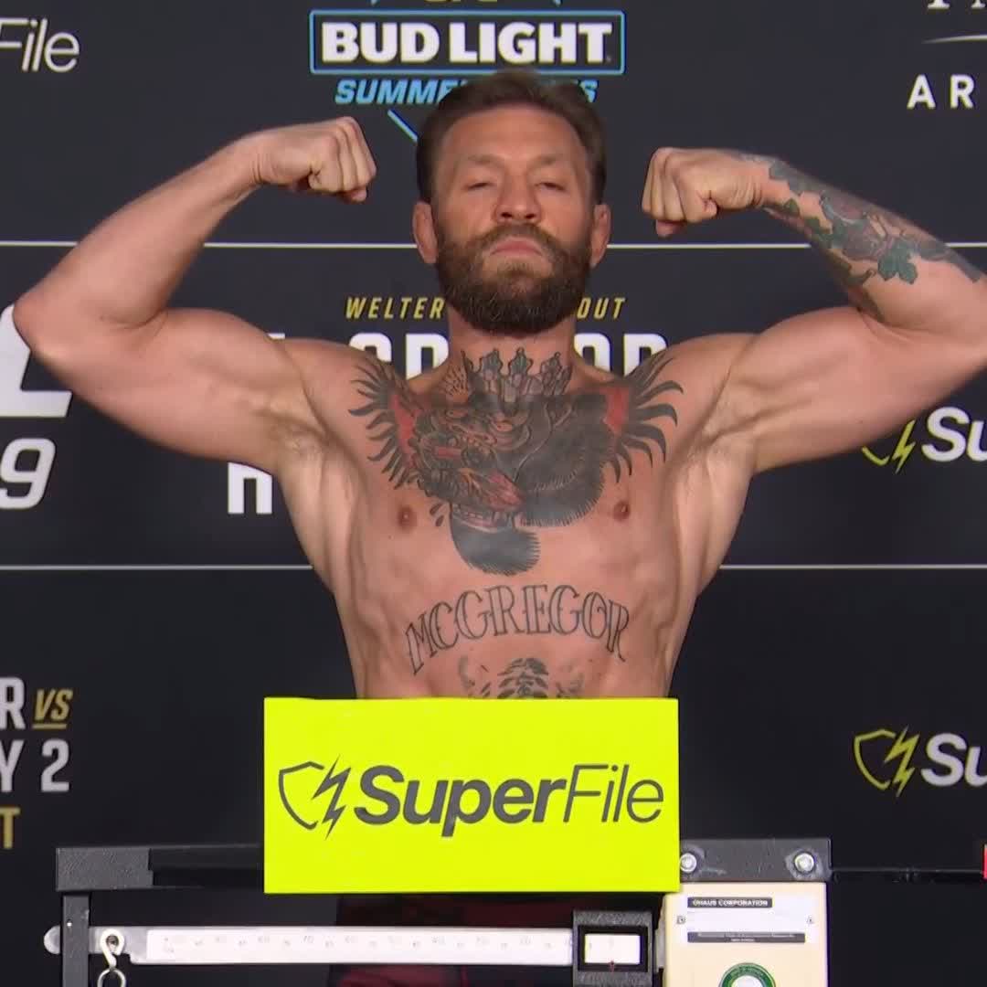 🚨 CONOR McGREGOR KİLOYU TUTTURDU! #UFC329