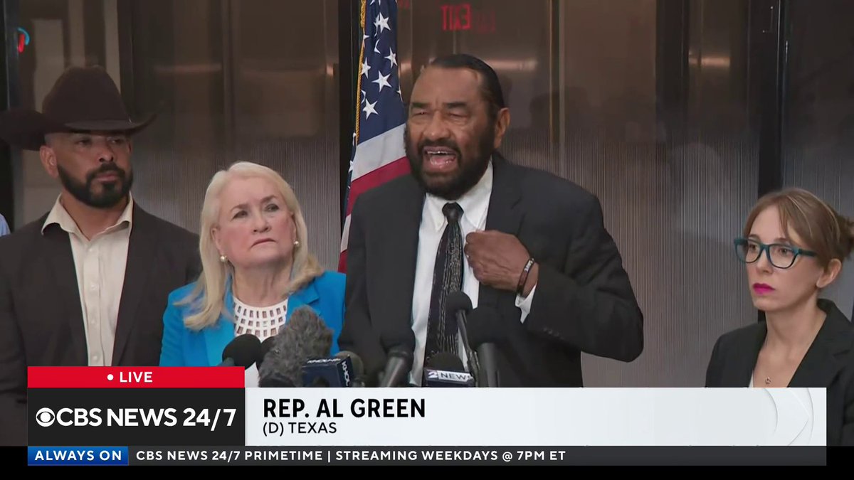 “He belongs to the Constitution of the United States of America. That Constitution applies to him just as it applies to me,” Rep. Al Green (D-TX) said about 52-year-old Lorenzo Salgado Araujo, a Mexican national fatally shot by an ICE officer in Houston and had no criminal convictions during his decades living in the U.S.