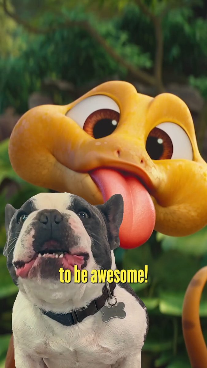 OH. MY. DOG. This cute little guy knows what he’s talking about! 🐶🦖🐾 Catch PAW Patrol: The Dino Movie - only in theatres August 14. #PAWPatrolMovie