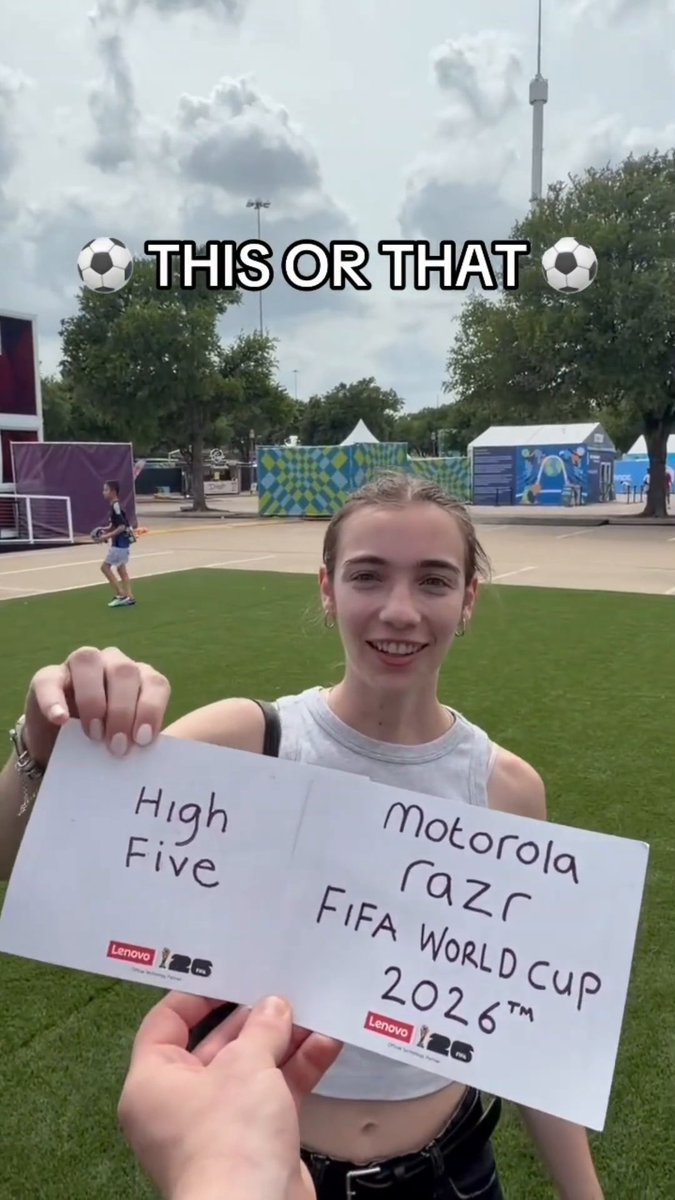 Two cards. One choice to win a motorola razr FIFA World Cup 26™ Edition.