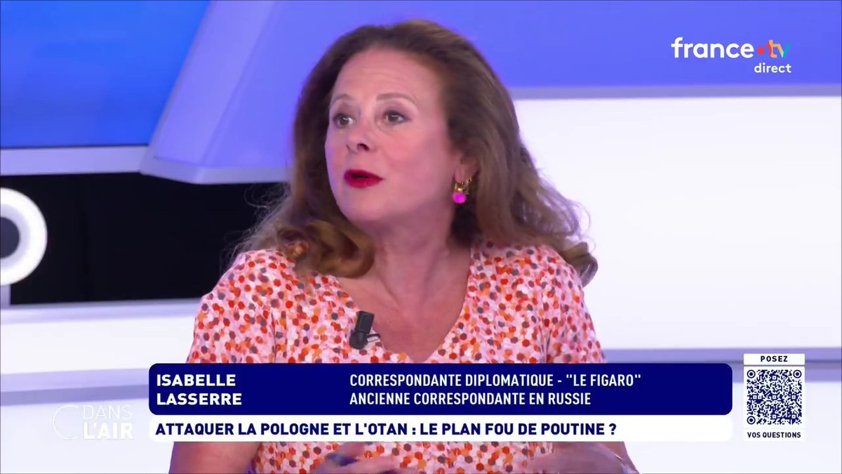 "#Poutine est à un moment difficile : il a reconnu les #pénuries car il n'arrive plus à cacher les choses. Il avait le pacte avec les #Russes de maintenir un certain niveau de vie en échange d'un blanc-seing dans sa #politique étrangère, ce pacte est aujourd'hui brisé."LASSERRE ISABELLE