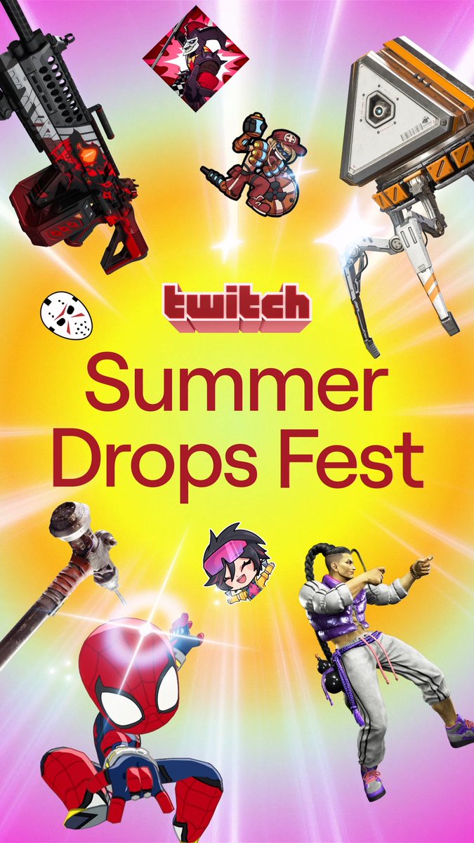 Summer Drops Fest is back with hot loot for your favorite games. Starting July 10, join us on Twitch and unlock Drops for 45+ games by subbing, gifting subs, and watching your favorite streamers. Check out the full list of in-game rewards here: