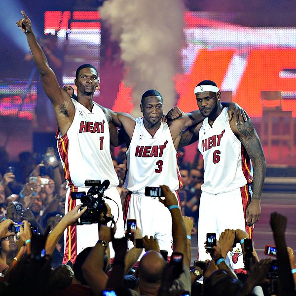 16 YEARS AGO TODAY The HEAT BIG 3 became official after LeBron & Chris Bosh were signed & traded to MIAMI for future picks MIA started the season with 8 losses in their first 17 games. They then won 21 of their next 22 games