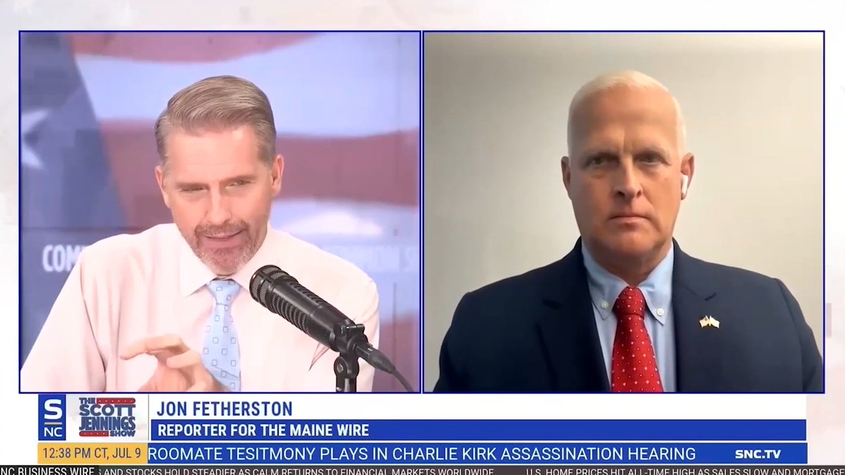"They called him and said, 'Hey, you could be facing charges...' And all of a sudden, we get a reversal." 🚨 Jon Fetherston drops a massive investigative bombshell on the Scott Scott Jennings Show regarding why Maine progressive candidate Graham Platner suddenly aborted his Senate campaign.