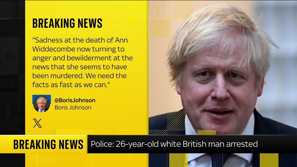 BREAKING: Former prime minister Boris Johnson has reacted to the death of Ann Widdecombe, saying 'we need the facts as fast as we can'. Read more: