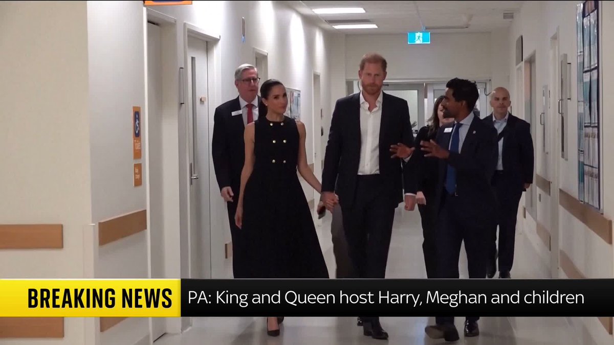 BREAKING: The King and Queen have hosted Prince Harry, Meghan and their children at Highgrove House