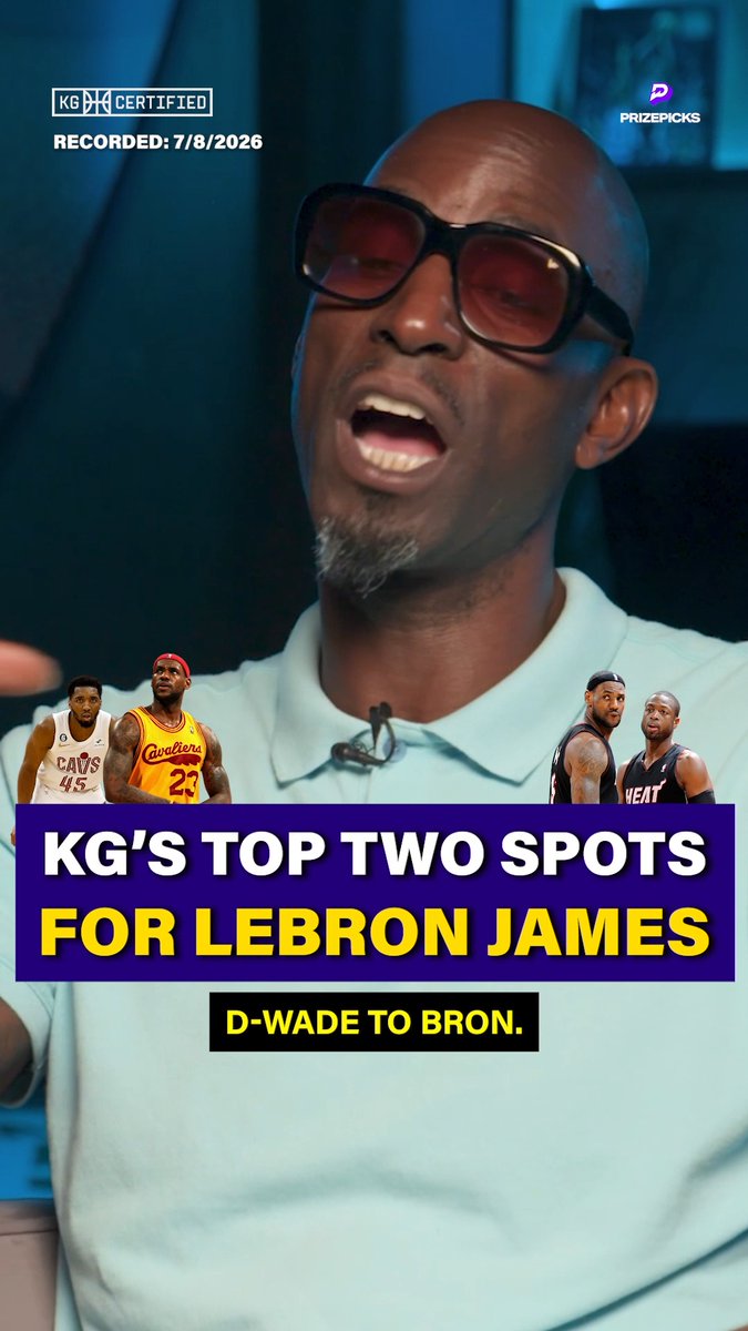 Kevin Garnett drops his TOP TWO choices for LeBron James' next team... ...And why he should stay away from Philly 👀 Catch up with KG and the NBA's biggest storylines over on our YouTube.