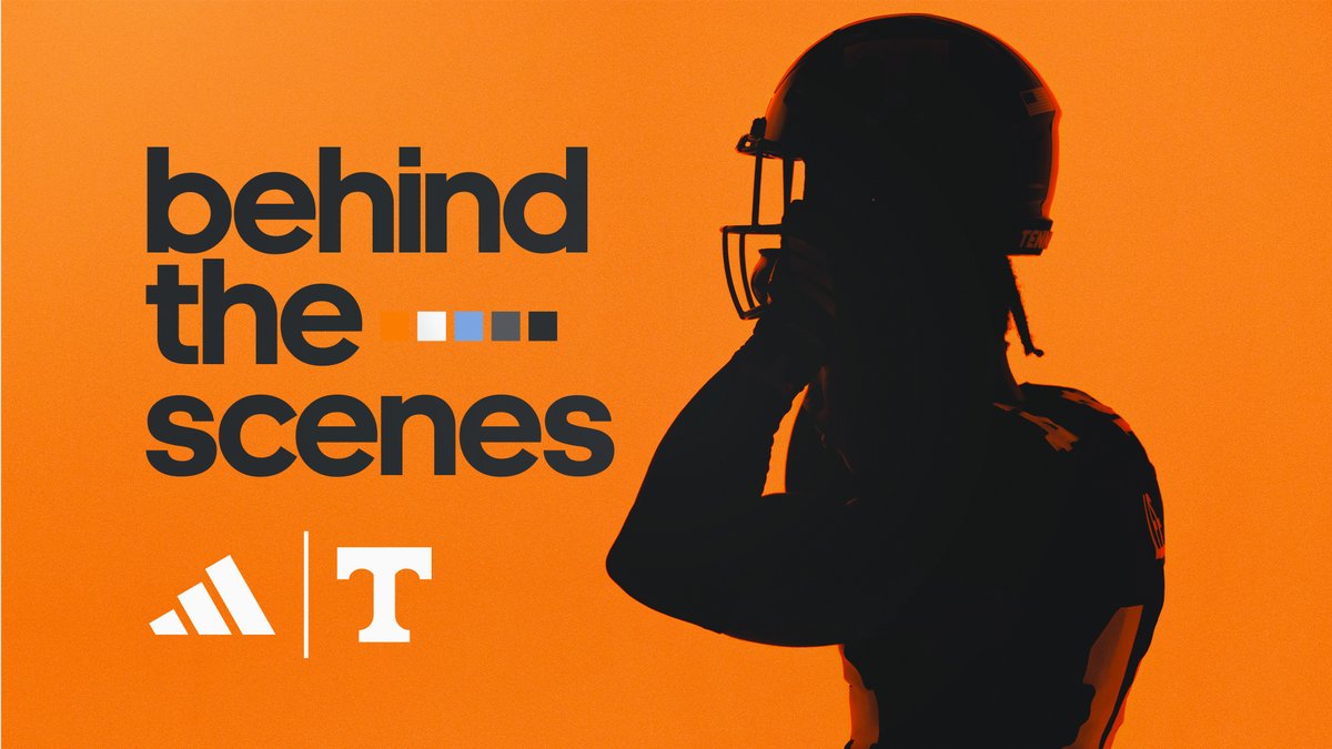 It takes a village. From first ideas to final posts, a peek behind the curtain of the creative process that helped launch Tennessee’s new era with adidas. 🎥 Full episode Friday at 7pm ET on the Tennessee Athletics YouTube Channel.