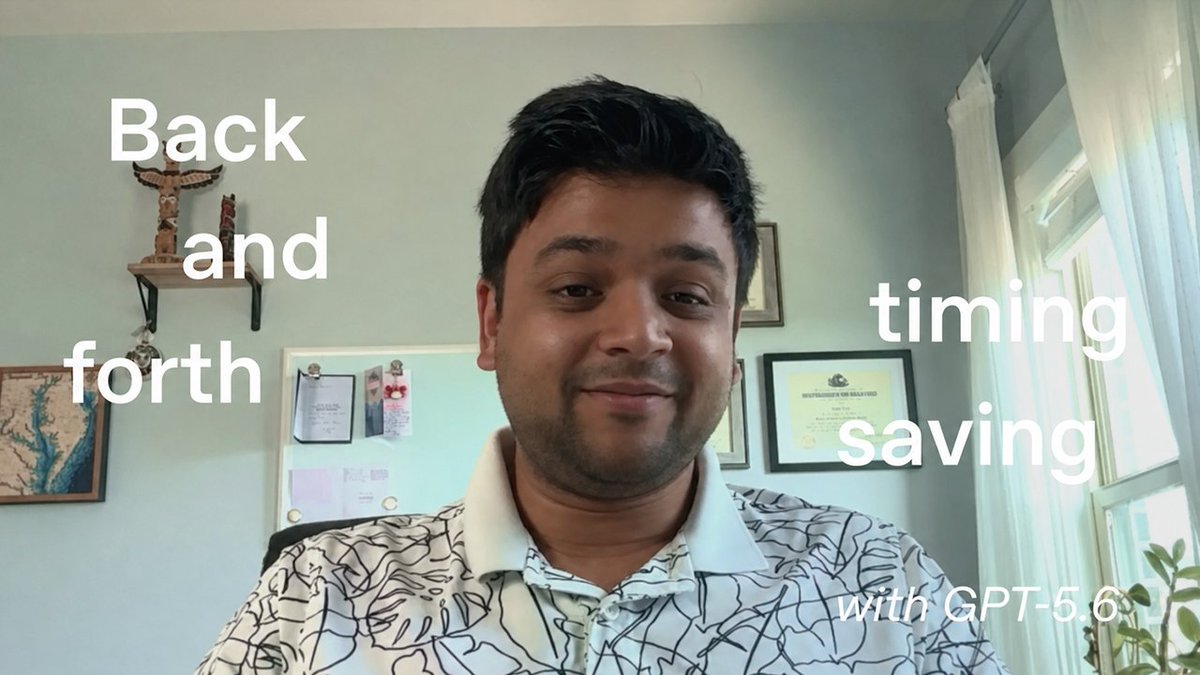 GPT‑5.6 took on a complex coding task spanning nearly 1,000 lines for Ankit Aich at Snorkel AI, handling the work from start to finish without repeated prompting or hand-holding.