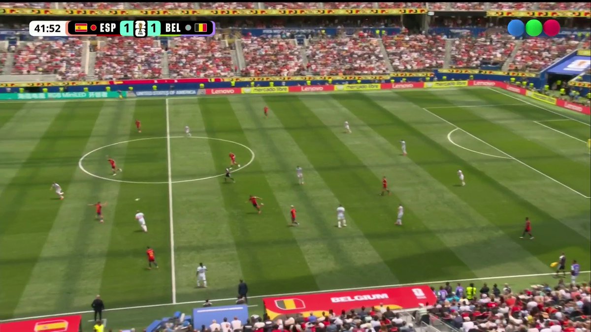 ¡LO EMPATÓ BÉLGICA! 🇧🇪 Gran centro al área y el anticipo de De Ketelaere para el 1-1 frente a España. 🇪🇸