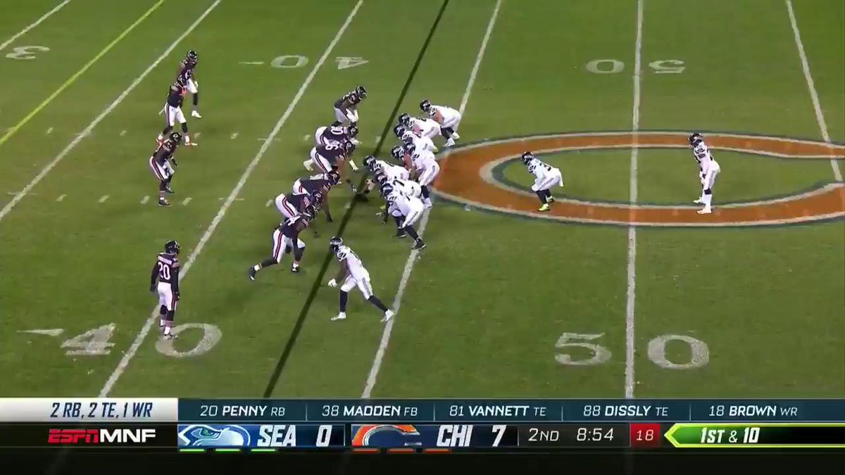 2018 Eddie Jackson was something else
