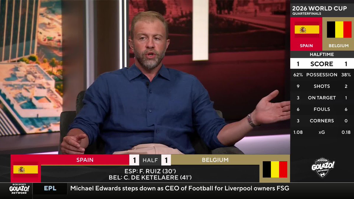 "Had the worst 30-minutes I saw." Mike Grella wants to see more from Lamine Yamal as Spain bid to reach the World Cup semifinals 🏆