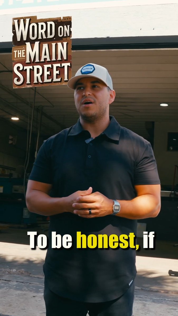 WORD ON THE MAIN STREET: Steven at West Palm Machining & Welding has 29 employees who work 55+ hours a week. Today, those employees are taking home more pay with no tax on overtime thanks to President Donald J. Trump and the Working Families Tax Cuts.