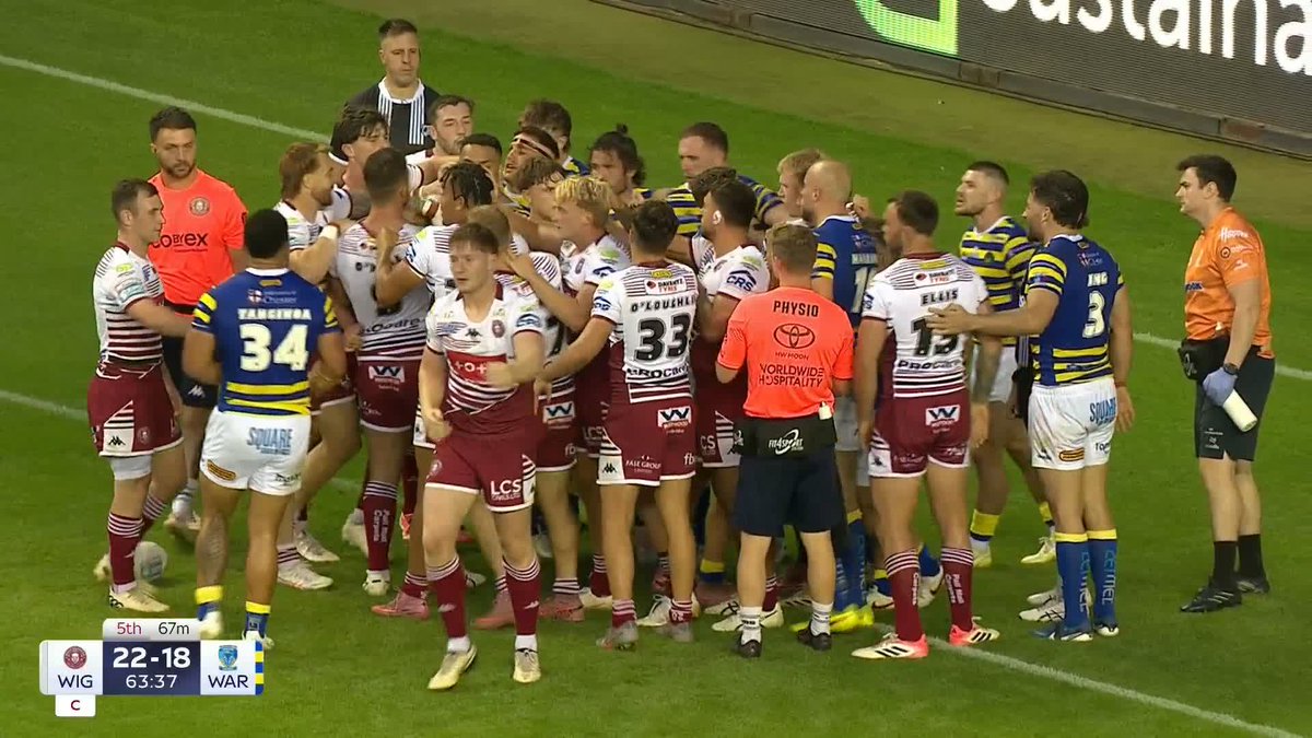 Wigan get their nose back in front, and tensions begin to simmer! 👀