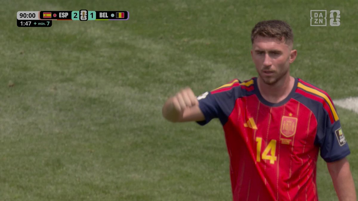 A MÍ TRAEDME UN DESFIBRILADOR PORQUE ME VA A DAR ALGO 😵😵😵 GRACIAS LAPORTE POR SALVARNOS LA VIDA #DAZNMundial