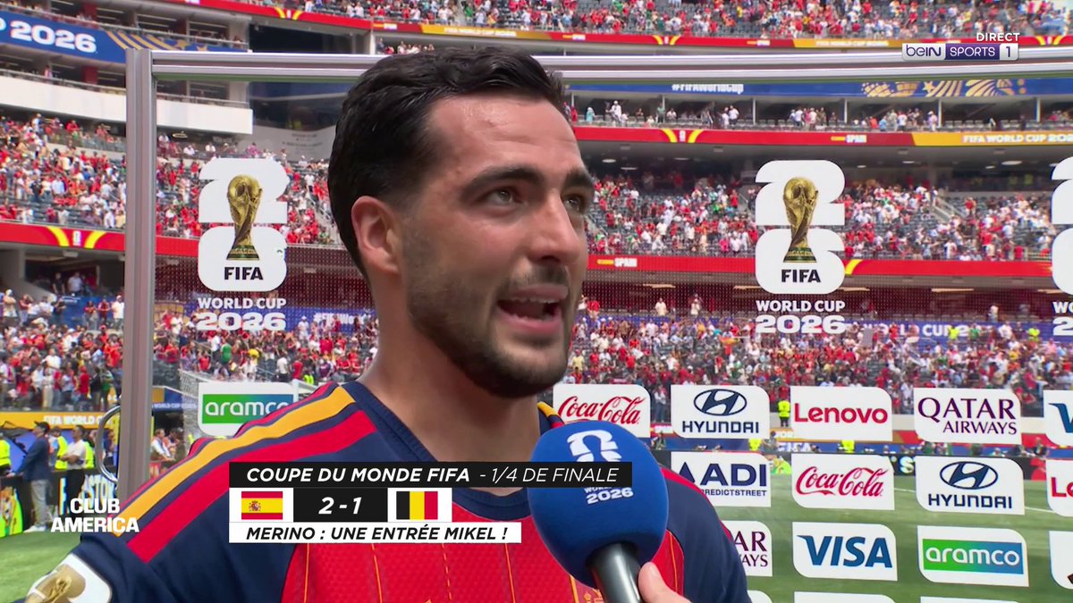 🇪🇸🗨️ Mikel Merino : "Je n'y crois toujours pas ! Je suis très heureux !" #beINFWC2026