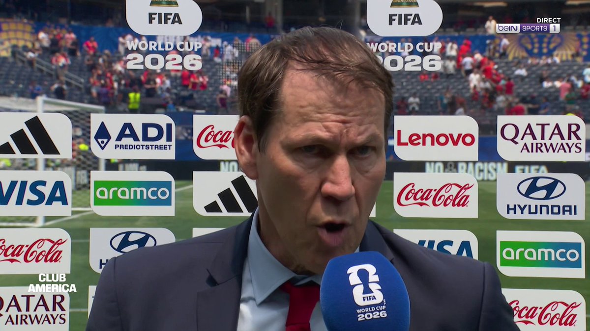 🏆🌎#ClubAmerica 🗣 Rudi Garcia : "On a regardé l'Espagne droit dans les yeux." #beINFWC2026