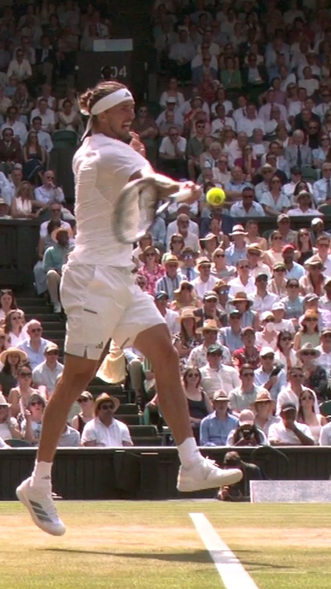 103mph winner 😲 Raw power from Alexander Zverev 💥