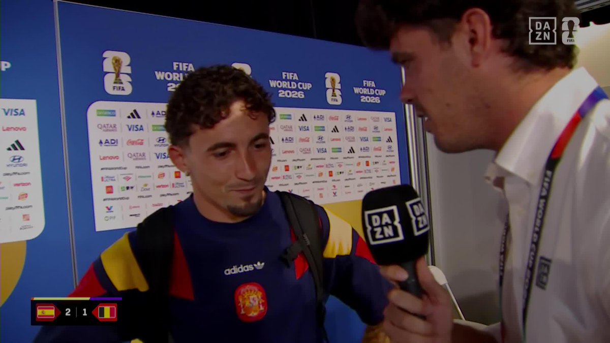 🗣️ Javier Valle y su momento con Yéremy Pino "Merino está tocado por la varita y que siga así" #DAZNMundial