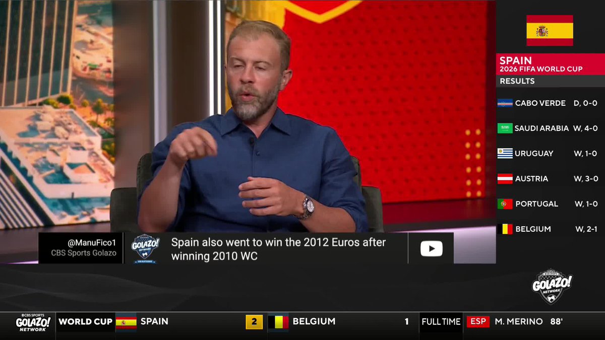 "You talk about the best team in the World Cup with the football, it's Spain." Mike Grella says Spain are the best team in possession at the World Cup—but he still sees them losing to France 🏆