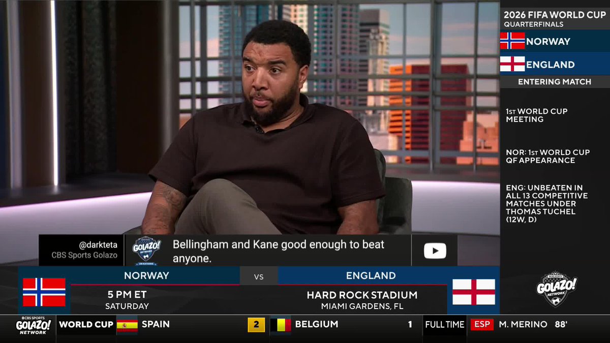 "If they don't win the whole thing, will it be the most together they've ever been then?" Troy Deeney is curious to see how the English media reacts if England don't go on and win the World Cup 🗣️