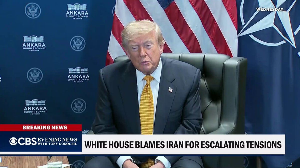 Iranian officials privately told Trump advisers that they made a mistake in shooting at commercial ships in the Strait of Hormuz, and the White House wants the regime to publicly acknowledge its mistake. Israel has shared new intelligence indicating Iran might try to assassinate President Trump, CBS News confirmed.