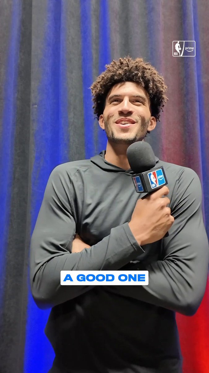 Cam Boozer builds his perfect NBA player: Shooting - “Curry” Defense - “One of the Thompson twins” Handles - “Kyrie” Athleticism - “Thompson twins again”😂 Basketball IQ - “LeBron” Clutch Gene - “Jalen Brunson” Boozer knows ball!〽️