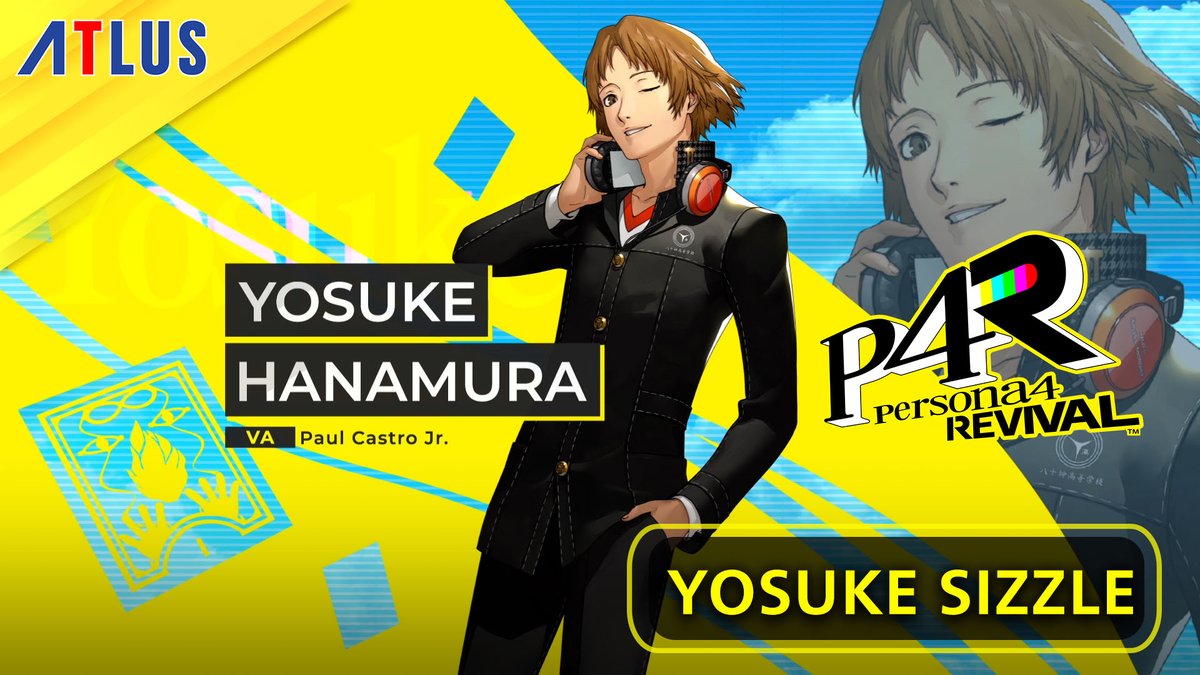 An ideas man, not an executive. 💭 Yosuke Hanamura - voiced by Paul Castro Jr. - is rolling into Persona 4 Revival on February 18th, 2027! Paul Castro Jr. Pre-order now: