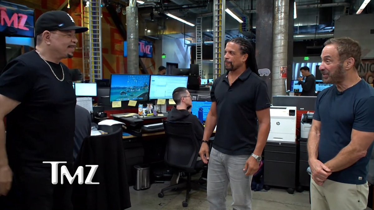 🎤 Ice-T crashed TMZ Live today to discuss all things about his upcoming double album!