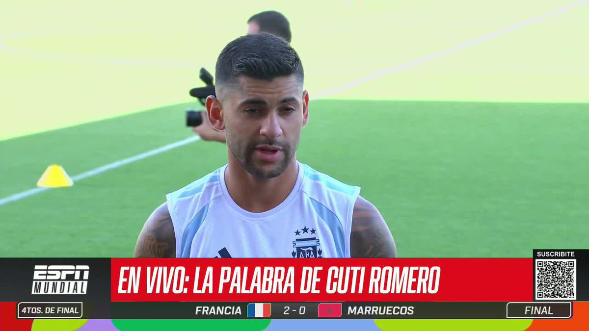 "¿Las palabras de Courtois? NOSOTROS NO ESCUCHAMOS LO QUE PIENSA UN JUGADOR”. Cuti Romero.